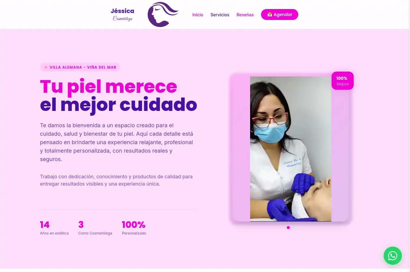 Preview de Cosmetóloga Jéssica